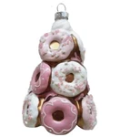 December Diamonds Nutcracker Donut Tree Glass Christmas Ornament 79-81625 5". Fixed Price $13.99.