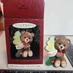 Hallmark Keepsake Ornament Baby's First Christmas Teddy Bear Stocking 1994. Fixed Price $8.09.