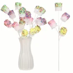5 Pcs 16 Inch Pastel Candy Christmas Tree Picks Decoration Glitter Marshmallow. Fixed Price $24.97.