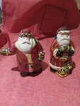 Vintage Debbie Mumm Salt & Pepper Shakers Santa Claus Christmas Sakura 5 No Box. Fixed Price $25.00.