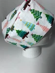 Christmas Tree Ornament Holiday Pink Scrub Cap Chemo Hat Nurse Doctor Fast Ship. Fixed Price $14.98.