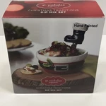 St. Nicholas Square Christmas Traditions Dip Mix Set Boot Spreader Bowl New. Fixed Price $24.99.