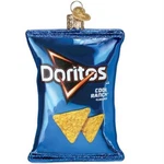 Old World Christmas Doritos Blue Cool Ranch Chips Ornament Free Box 3.25 Inch. Fixed Price $14.65.