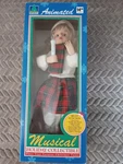 Holiday Spirit Vtg Girl Caroler Figurine Musical Animated Christmas Decor. Fixed Price $24.74.