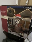 8.9 Ft Christmas Inflatable Bear Holiday Living Airblown Yard Decoration. Fixed Price $249.99.