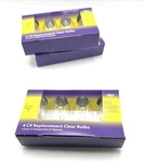 Lot Of (3) 4PACK Replacement C9 Clear Light Bulbs Nos. Fixed Price $12.10.