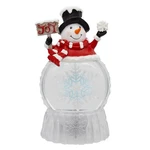 Kurt Adler 9.25" Battery Operated Usb Christmas Snowman Water Globe. Fixed Price $30.69.