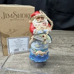 Jim Shore Enesco Santa Holding Shells Christmas Ornament W/ Box - #6001528 2018. Fixed Price $39.99.