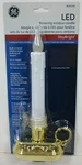 Ge Led Flickering Window Flameless Candle Battery Powered With Timer, Gold Base. Fixed Price $17.99.
