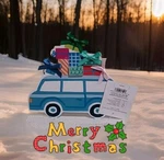Wondershop By Target Christmas Decor, Car Truck Van With Presents New. Fixed Price $9.99.