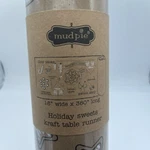 Mud Pie Holiday Sweets Kraft Table Runner New Packaging. Christmas Baking. Fixed Price $19.00.