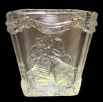 Celebrations Candle Holder Votive Clear Crystal Glass Bell Christmas #315486. Fixed Price $14.95.