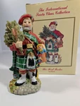 Vintage International Santa Claus First Footer Scotland Christmas Figurine SC27. Fixed Price $22.99.