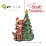 Enesco Jim Shore Rudolph With Christmas Tree Ornament 6010720 New In Box 2022. Fixed Price $28.94.