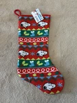 New, Peanuts Snoopy 18" Christmas Stocking. Fixed Price $10.00.