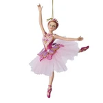 Kurt Adler Sugar Plum Ballerina Christmas Ornament Pink,purple,white. Fixed Price $35.99.