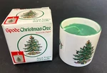 Spode Christmas Tree Candle S3324-W Ascot Votive New Old Stock England 2.5". Fixed Price $15.00.