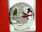 Unison 4" Light Up Glass Christmas Tree Winter Scene Ornament 6 Changing Colors. Fixed Price $19.96.