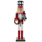 Kurt S. Adler Red, White And Black Nutcracker 15-INCH, Multicolor. Fixed Price $72.84.