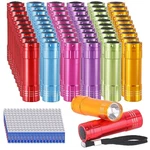 Kunhe 60 Pack Small Mini Flashlights For Kids Bulk With Batteries Cheap Led F.... Fixed Price $93.35.
