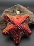 Old World Christmas Glass Ornament, Red Starfish. Fixed Price $13.99.