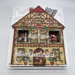 Mr. Christmas Old World Advent House Animated Lighted Musical Decor. Fixed Price $79.99.