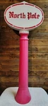Union Products Blow Mold North Pole Sign 45 In. Holiday Outdoor Decor Christmas. Fixed Price $59.87.