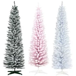 Homcom 7' Artificial Snow Flocked Christmas Tree Holiday Home Decoration. Fixed Price $57.99.