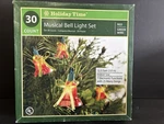 Christmas Holiday Time 30 Count Musical Bell Set Red Nib. Fixed Price $36.99.