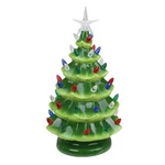 Northlight 12.5" Led Lighted Retro Table Christmas Tree With Star Topper. Fixed Price $31.49.