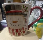 Longaberger Top Hat Snowman Mug And Luncheon Plate Set. New Original Box. Fixed Price $125.00.