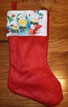 Minions Despicable Me Illumination Christmas Stocking 16" Inch Felt. Fixed Price $6.99.