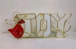 Holiday Living Christmas Joy Stained Glass Tea Light Candle Holder Angel. Fixed Price $14.95.