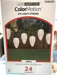 Gemmy Led Lightshow Color Motion C9 String White 24 Ct. Fixed Price $34.54.