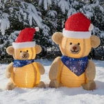 Portable 2 Pcs Outdoor Christmas Decoration Led Animals Lighted For Holiday. Fixed Price $48.99.