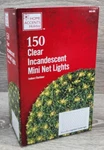 Home Accents 150 Clear Incandescent Mini Net Lights 4X6FT Green Wire New. Fixed Price $6.97.