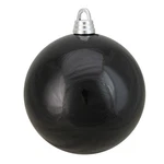 Northlight Jet Black Commercial Shatterproof Shiny Christmas Ball Ornament 12". Fixed Price $50.39.