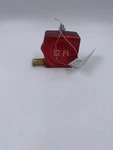 Holiday Living Shatterproof Christmas Ornament Red Measuring Tape. Fixed Price $15.00.