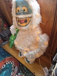 Bumble Led Christmas Yard Sculpture Large Outdoor Snowman Rudolph Franchise. Fixed Price $50.00.