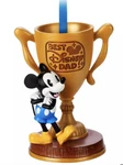 Disney Minnie Mouse Best Dad Figural Self Standing Ornament Nib. Fixed Price $35.85.