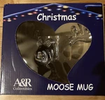 A&r Collectibles Christmas Moose Mug, Acrylic, 8 Oz, Chevy Chase, Vacation. Fixed Price $28.99.