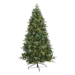 Nearly Natural 6FT Grand Teton Spruce Flat Back Christmas Tree W/ 180 Clear Led. Fixed Price $130.99.