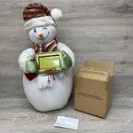 Avon Personalized Snowman Greeter Fiber Optic 2006 Christmas Video. Fixed Price $15.31.