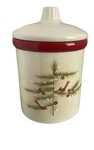 Hallmark Keepsake Holiday Red Cardinals Crock, No Candle, Christmas Decor. Fixed Price $11.32.