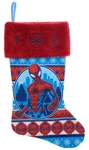 Ruz 20" Marvel Spider-man Velvet Web Embroidered Christmas Holiday Stocking. Fixed Price $32.99.