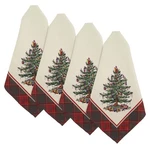 - Napkin Set, Holiday Home Decor, Of 4 (christmas Tree Tartan Collection). Fixed Price $28.82.