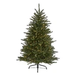 Nearly Natural 5FT Napa Valley Fir Christmas Tree W/ 350 Clear Lights. Fixed Price $190.99.