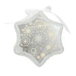 Northlight 9" Led White Sparkle Snowflake Scene Christmas Ornament. Fixed Price $22.49.