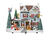 Disney Animated Holiday Christmas House Lights & Music + 8 Songs New Boxed. Fixed Price $149.99.