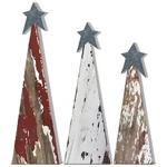 3 Pcs Rustic Christmas Tree Wooden Table Decorations Farmhouse Small Christma.... Fixed Price $21.18.
